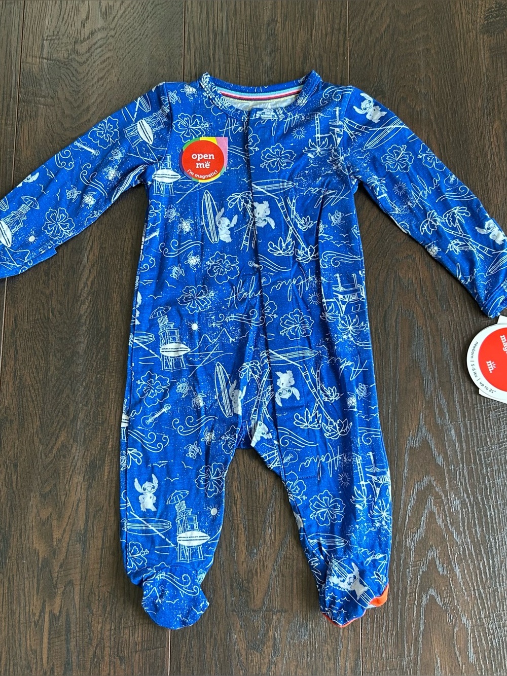 Magnetic Me Disney Lilo & Stitch Aloha Modal Magnetic Footie Newborn